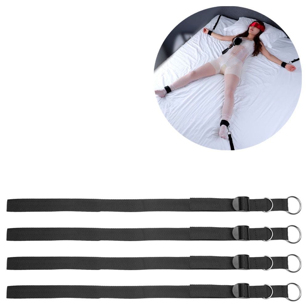 Kit Bondage Para Cama Com 6 Peças Youvibe Vipmix