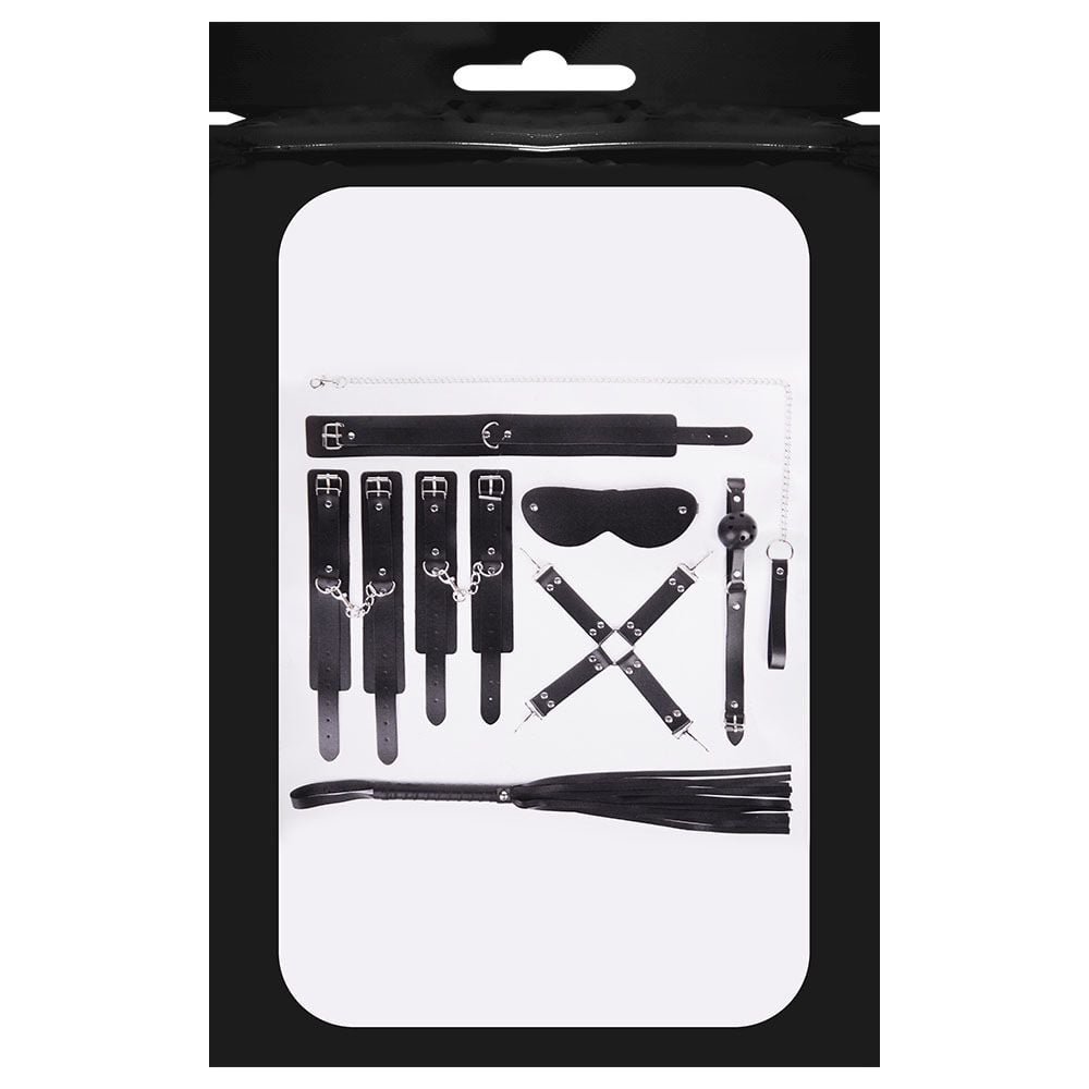 Kit Bondage Preto Completo Sexy Import