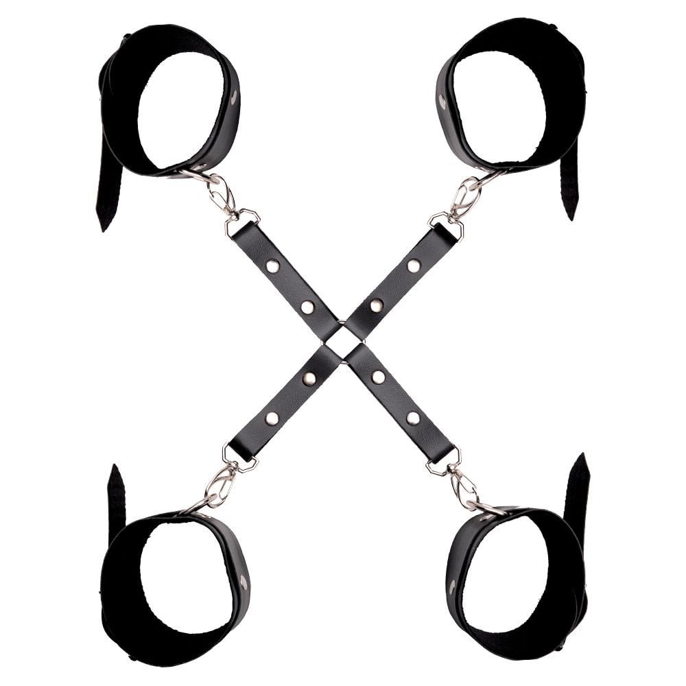 Kit Bracelete E Tornozeleira Dominatrixxx
