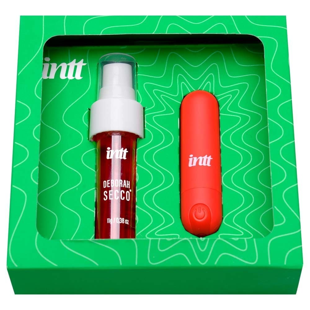 Kit Calda Picante E Vibro Bullet Deborah Secco Intt