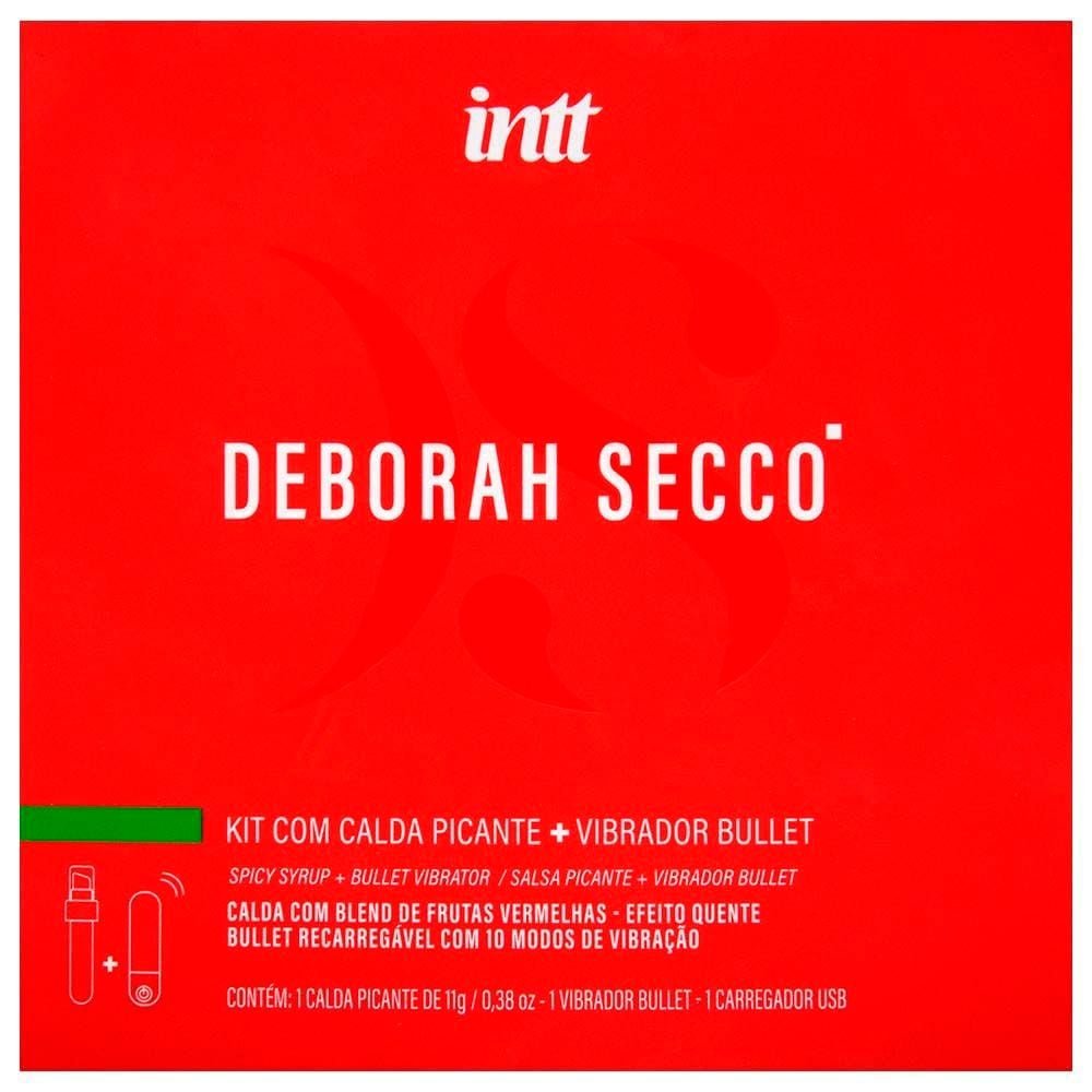 Kit Calda Picante E Vibro Bullet Deborah Secco Intt