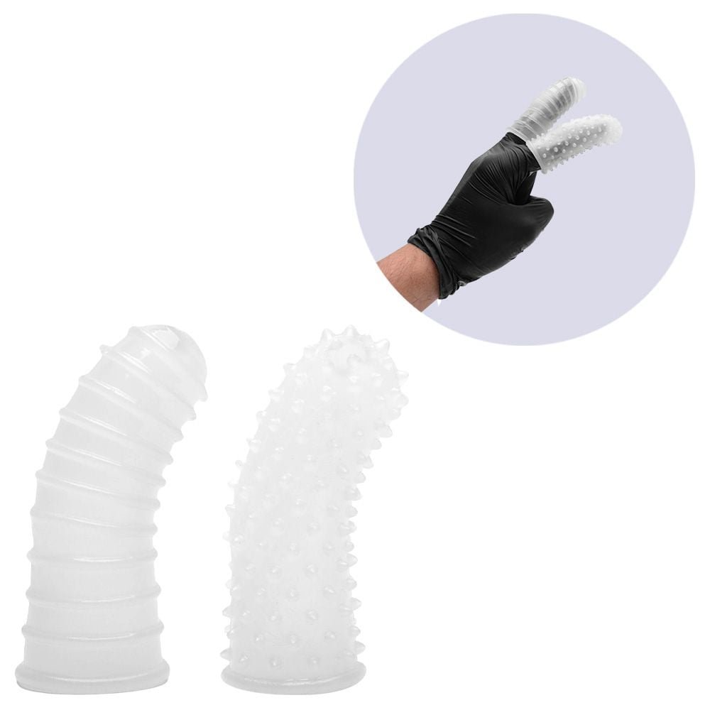 Kit Capa De Dedo G-spot Fosforescente Kgel