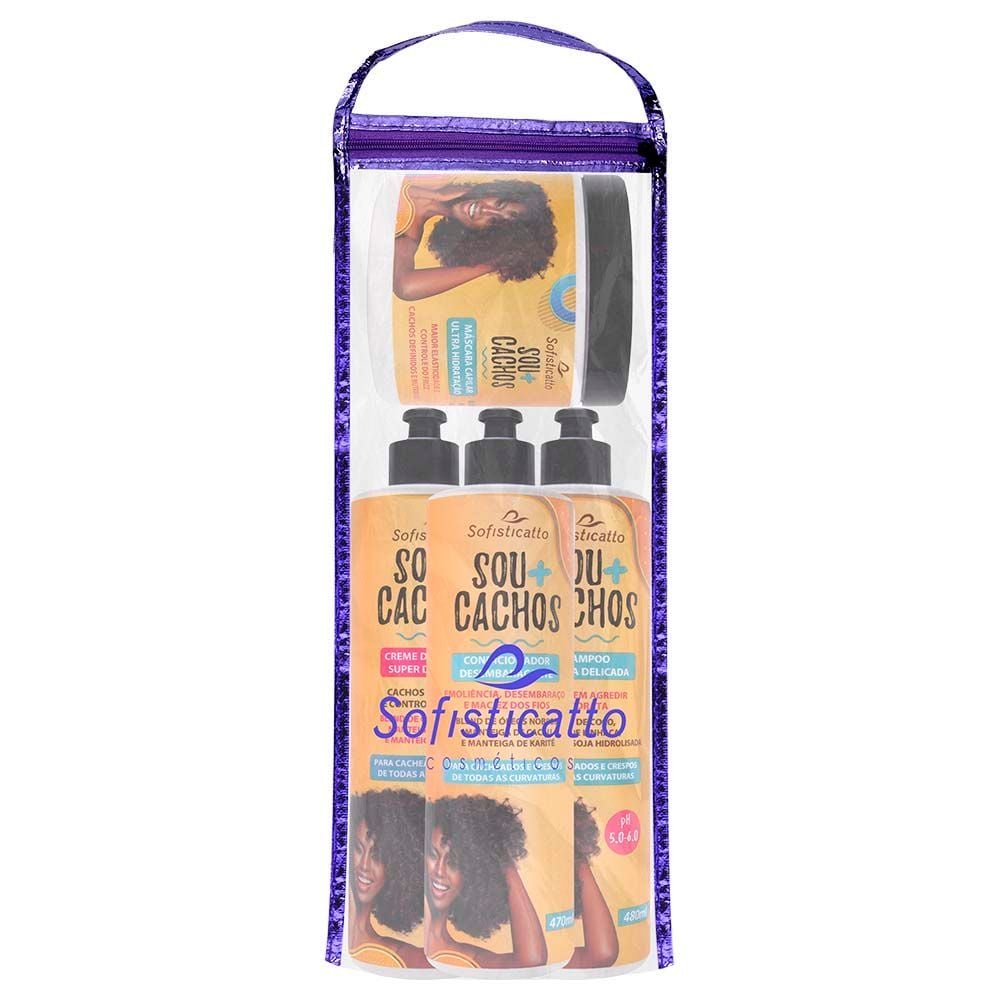 Kit Capilar Sou Mais Cachos 04 Itens Sofisticatto