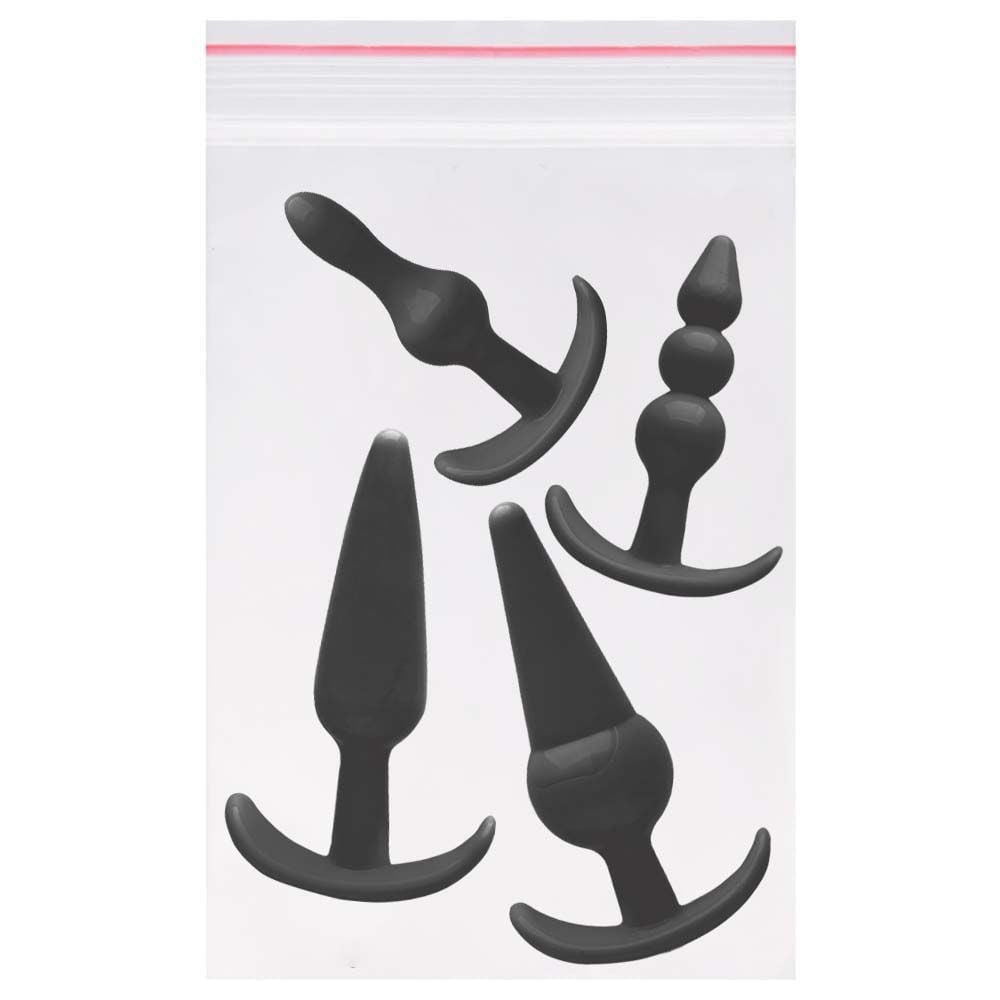 Kit Com 4 Plugs Anais Em Silicone Yaffa