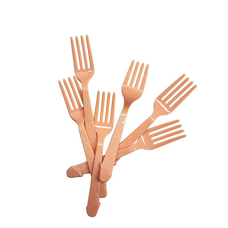 Kit com 6 - Garfos em formato de Pênis