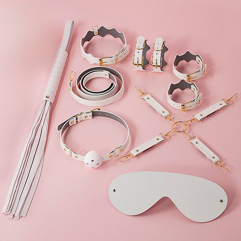 Kit com 8 Itens de Sado - Branco