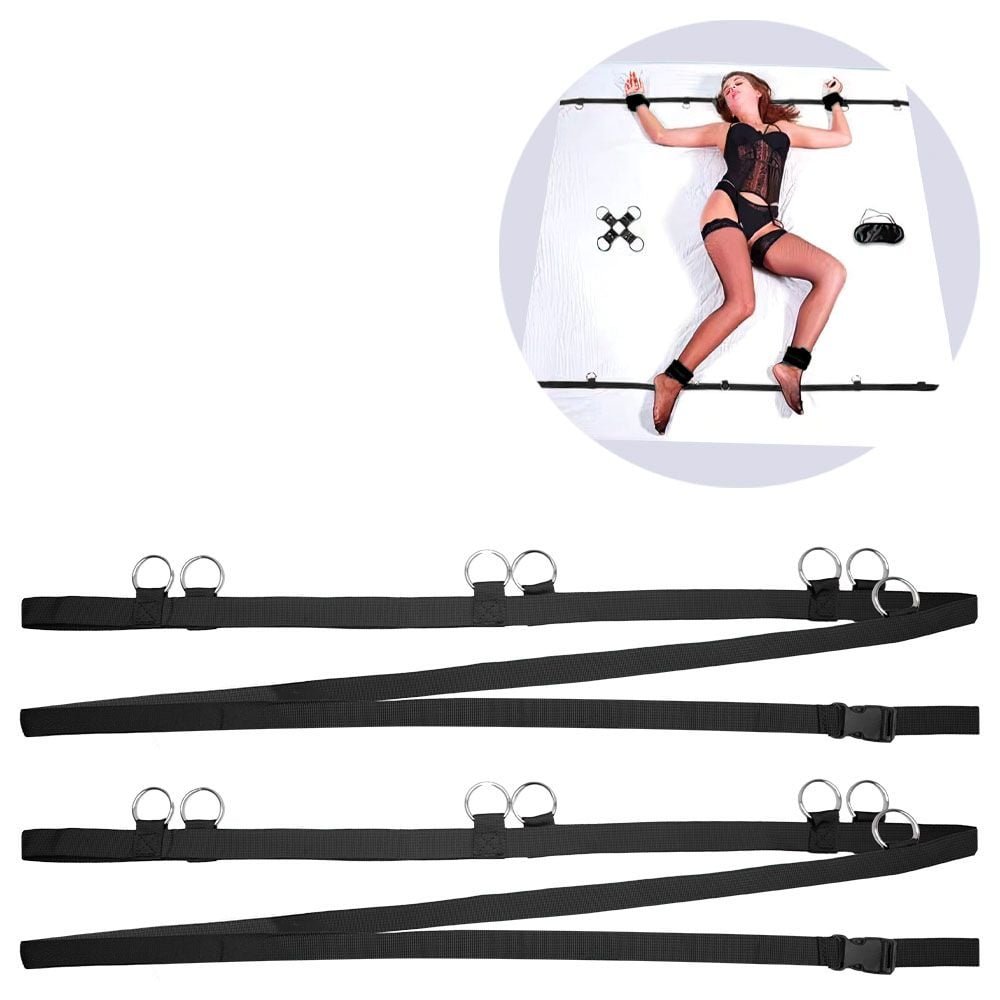 Kit De Bondage Para Cama 5 Itens Youvibe Vipmix