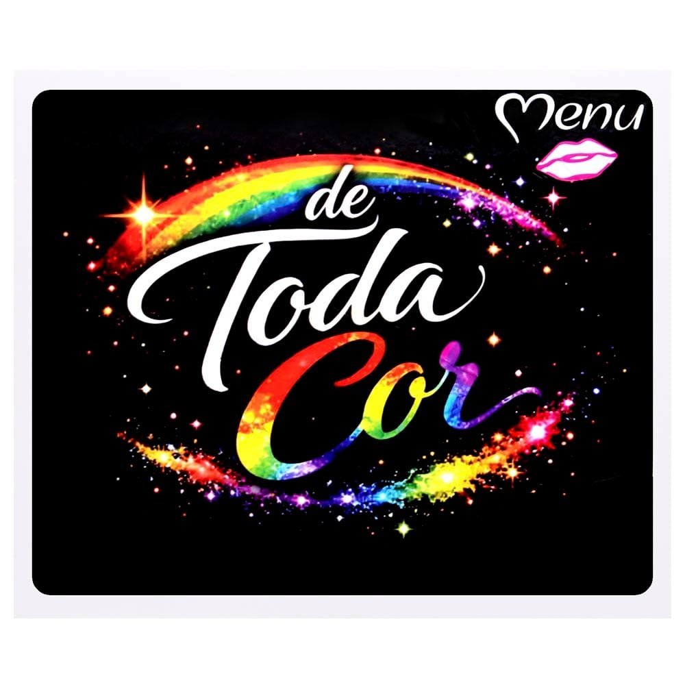 Kit De Toda Cor 03 Itens Menu Dos Prazeres