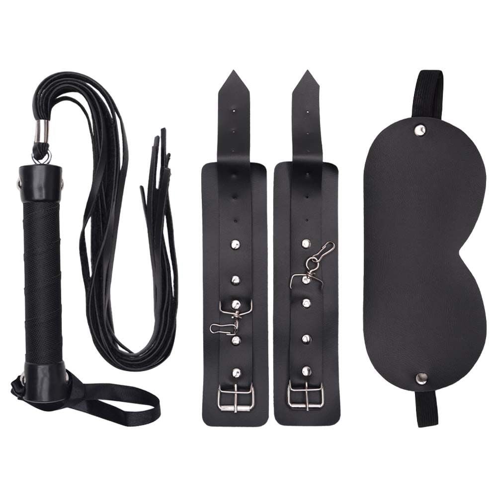 Kit Fetiche 3 Em 1 Algema Venda Chicote La Pimienta