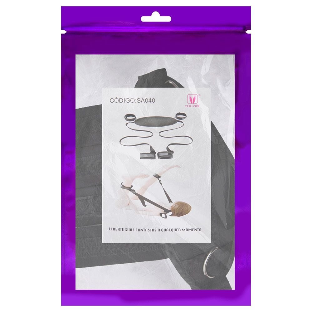 Kit Fetiche Algema Braço E Perna Youvibe Vipmix