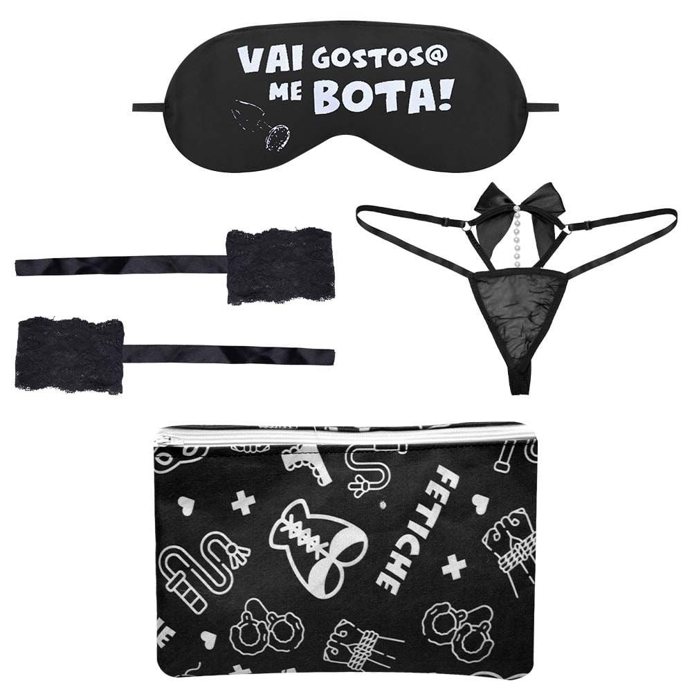Kit Fetiche Vai Gostoso Me Bota Pimenta Sexy
