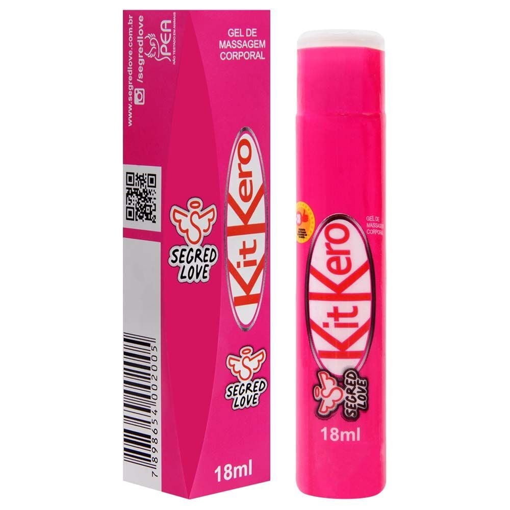 Kit Kero Gel Beijável 18ml Segred Love