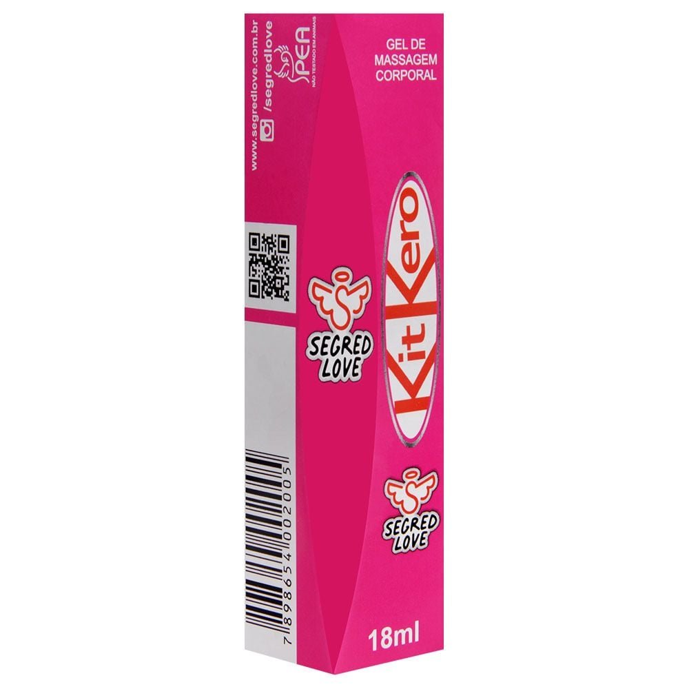 Kit Kero Gel Beijável 18ml Segred Love