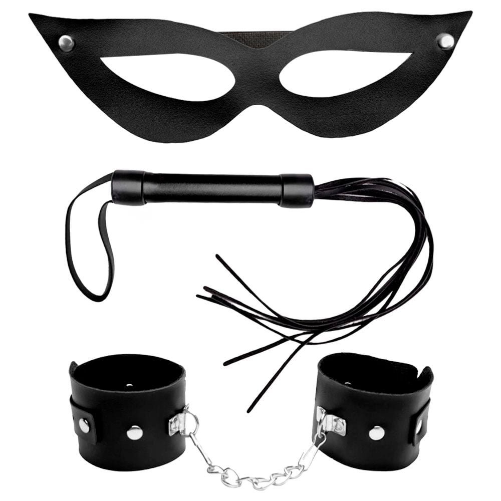 Kit Manda Quem Pode Sado 03 Itens Dominatrixxx