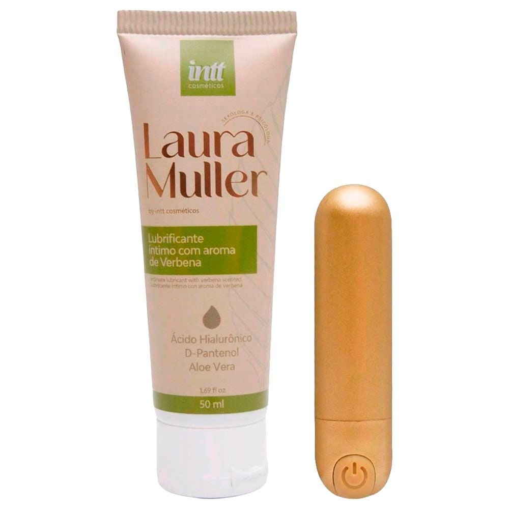 Kit My Pleasure By Laura Muller Bullet E Lub 50g Intt