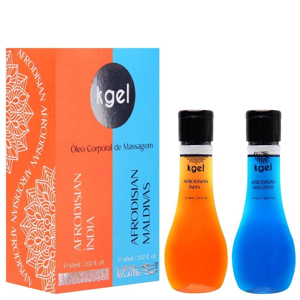 Kit óleos Afrodisian índia E Maldivas Kgel