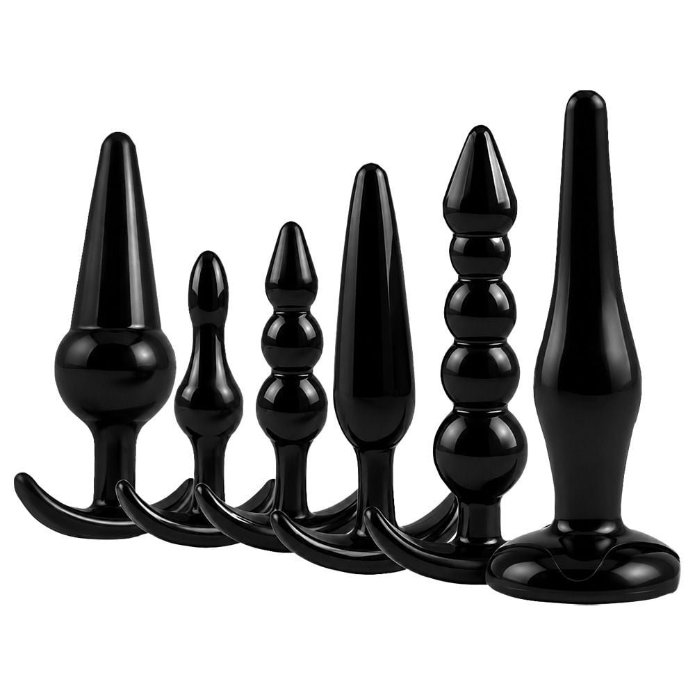 Kit Plug Anal Especial 6 Unidades Sexy Import