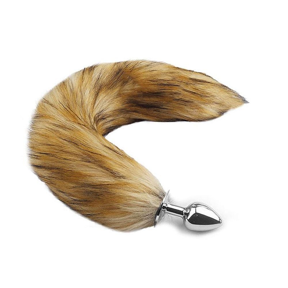 Kit Rabo De Raposa Com Tiara De Orelhas Sexy Import