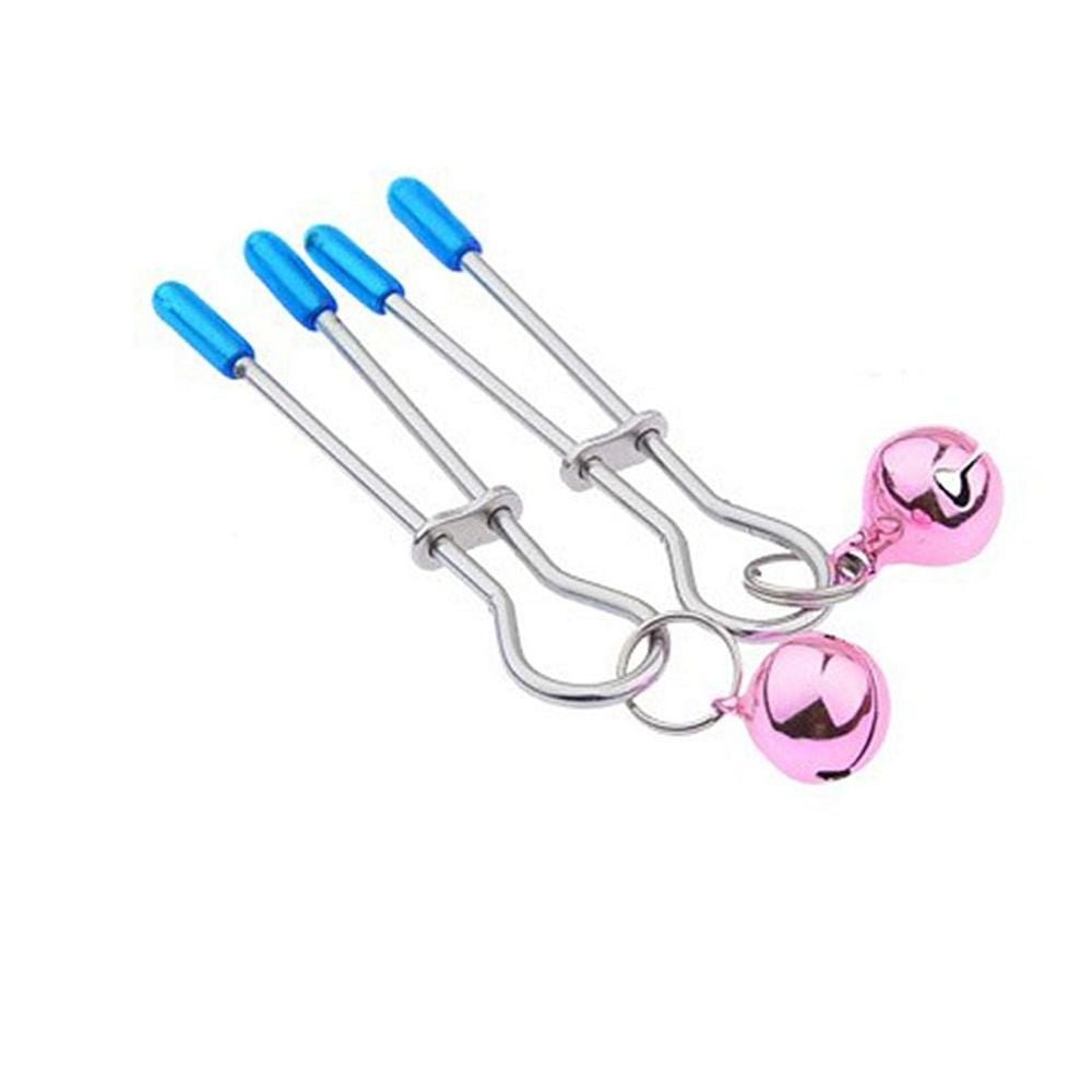 Kit Raposa Bicolor Tiara Grampos Seios Gargantilha Sexy Import
