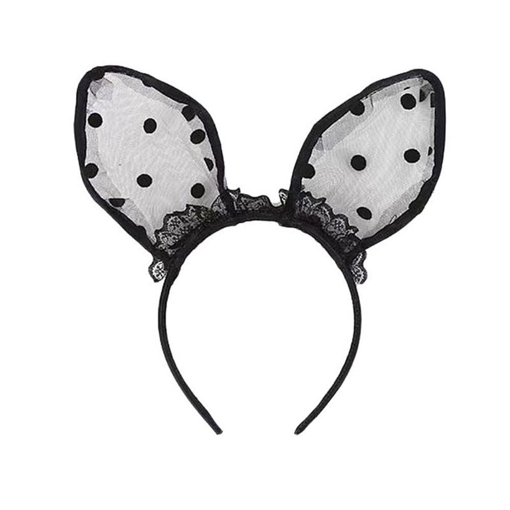 Kit Raposa Tiara Grampos Gargantilha Máscara Sexy Import
