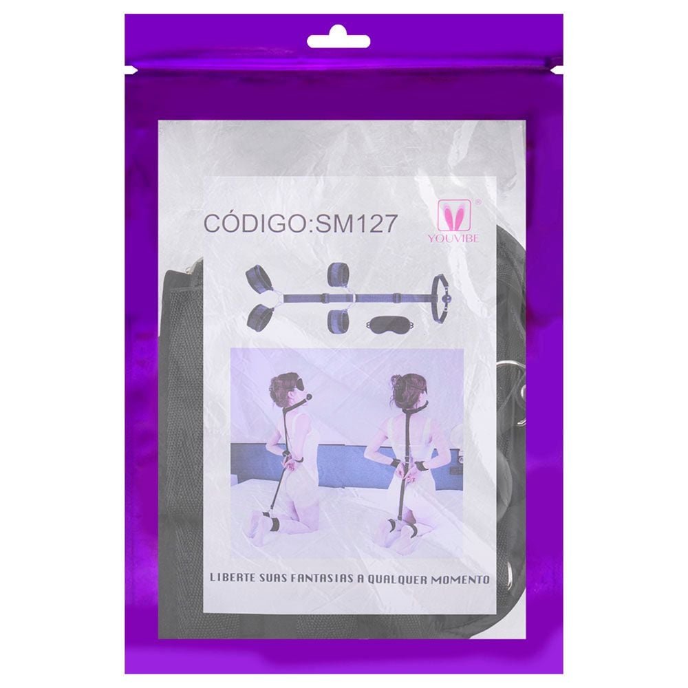 Kit Sado Algema Bondage Amarras Youvibe Vipmix