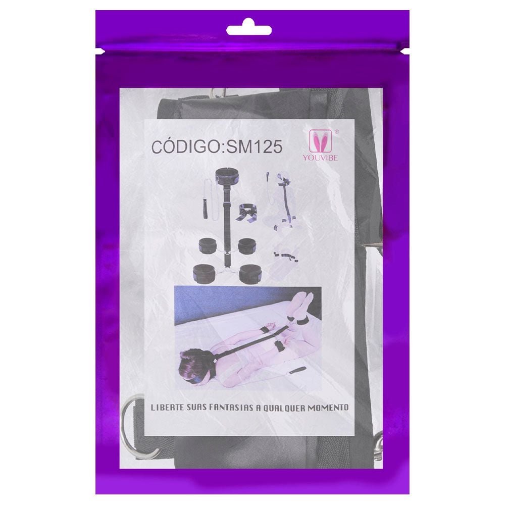 Kit Sado Bdsm Bondage Corrente Tração Youvibe Vipmix