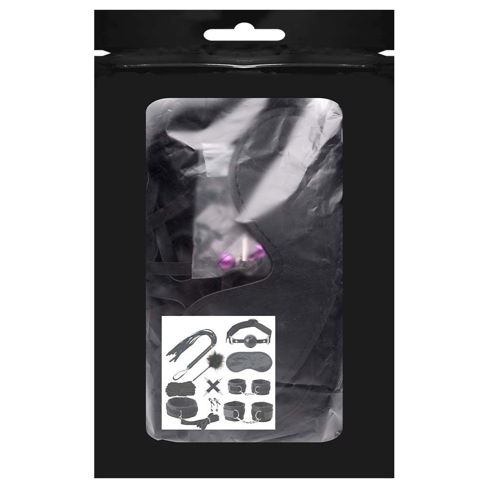 Kit Sado Black Wolf Preto Bondage Sexy Import
