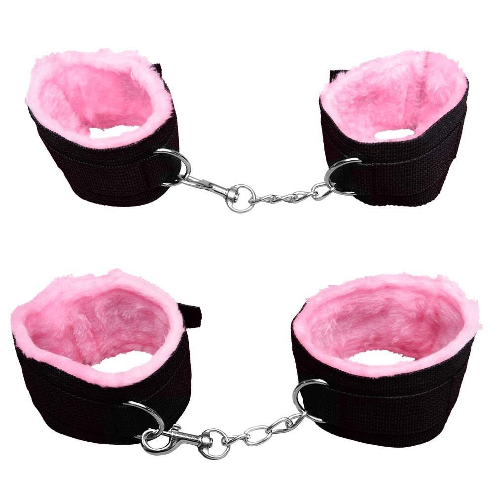 Kit Sado Black Wolf Rosa Bondage Sexy Import