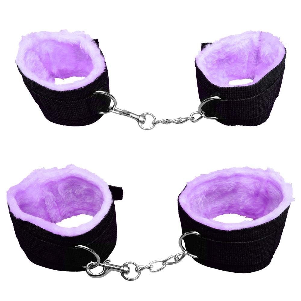 Kit Sado Black Wolf Roxo Bondage Sexy Import