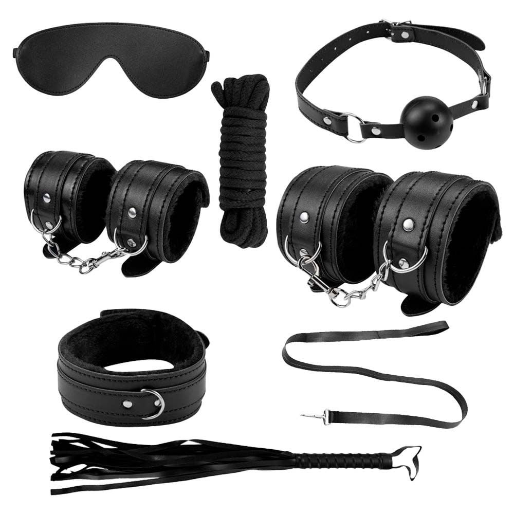 Kit Sado Bondage 7 Itens Peluciado Youvibe Vipmix