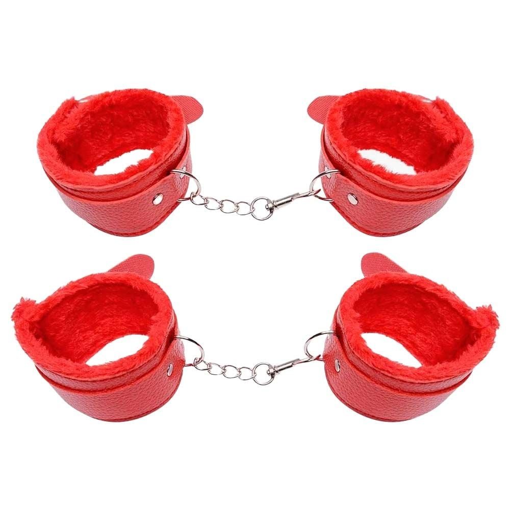 Kit Sado Bondage 7 Itens Peluciado Youvibe Vipmix
