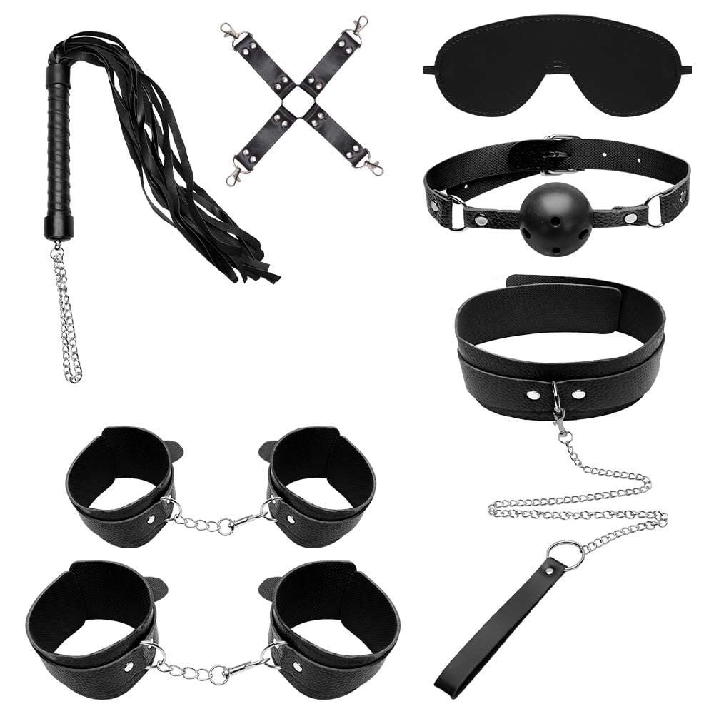 Kit Sado Bondage 7 Itens Youvibe Vipmix