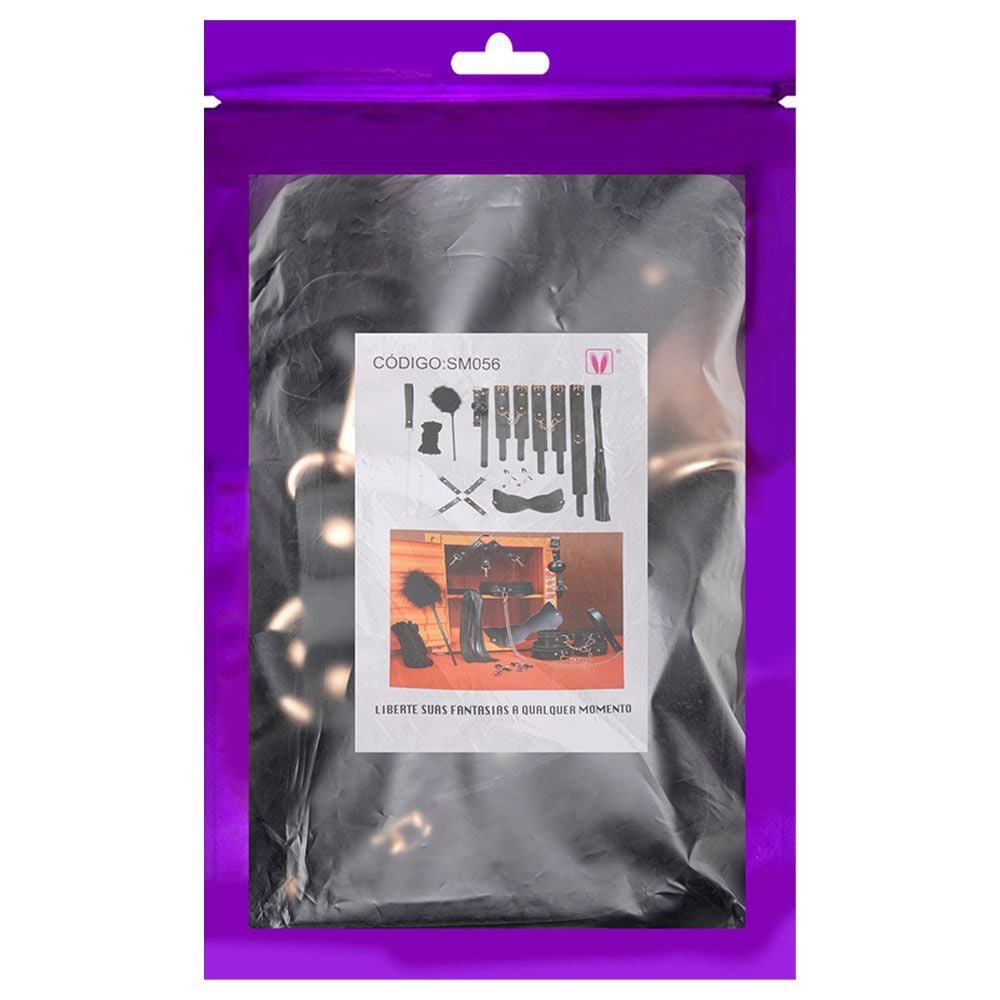 Kit Sado Bondage Com 10 Produtos Youvibe Vipmix