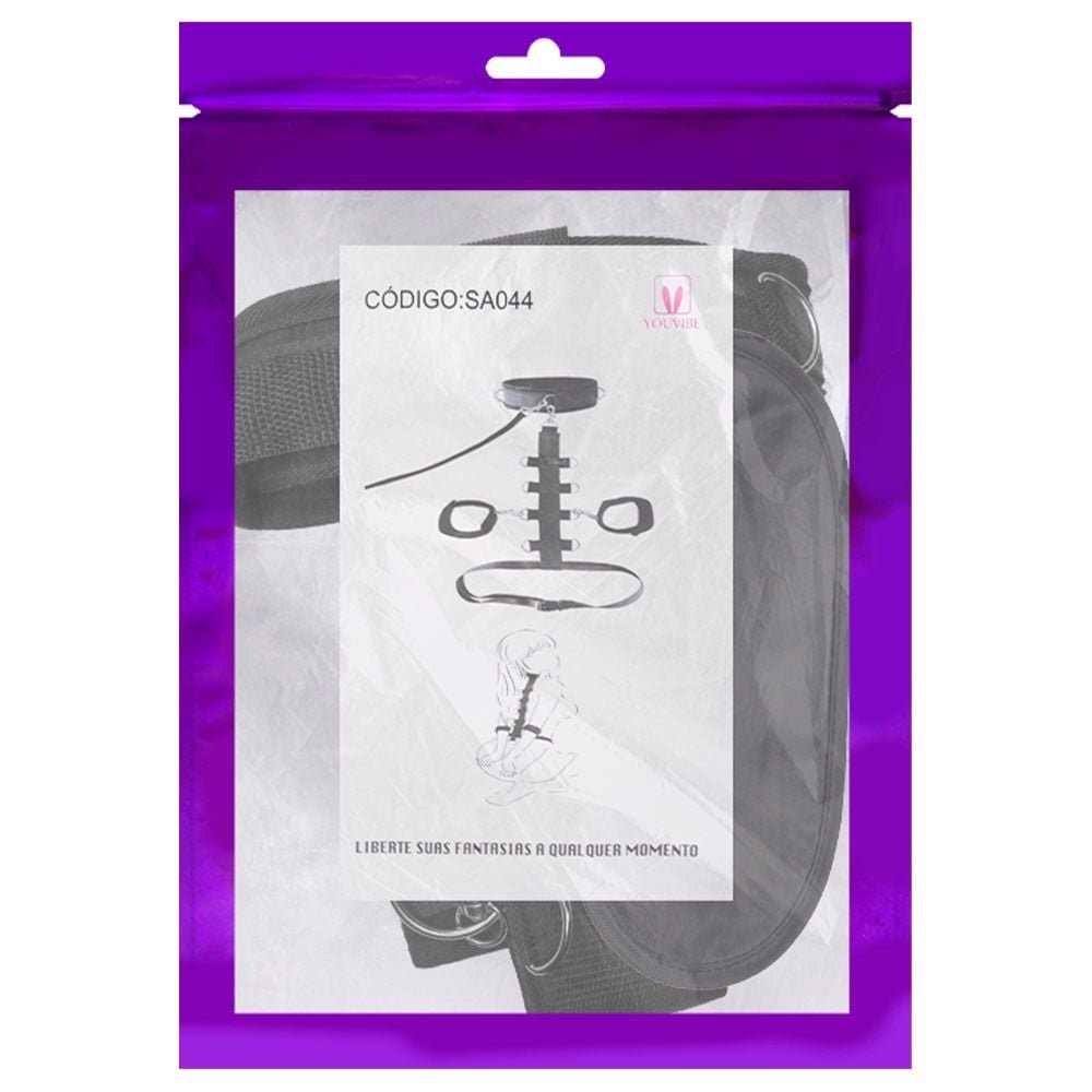 Kit Sado De Restrição Para Costas Youvibe Vipmix