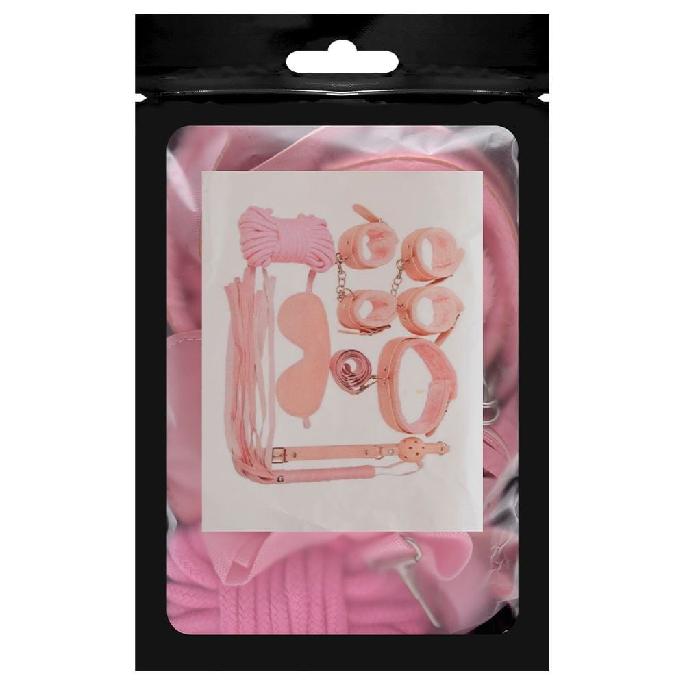 Kit Sado Erótico Bandage 3 Rosa Sexy Import