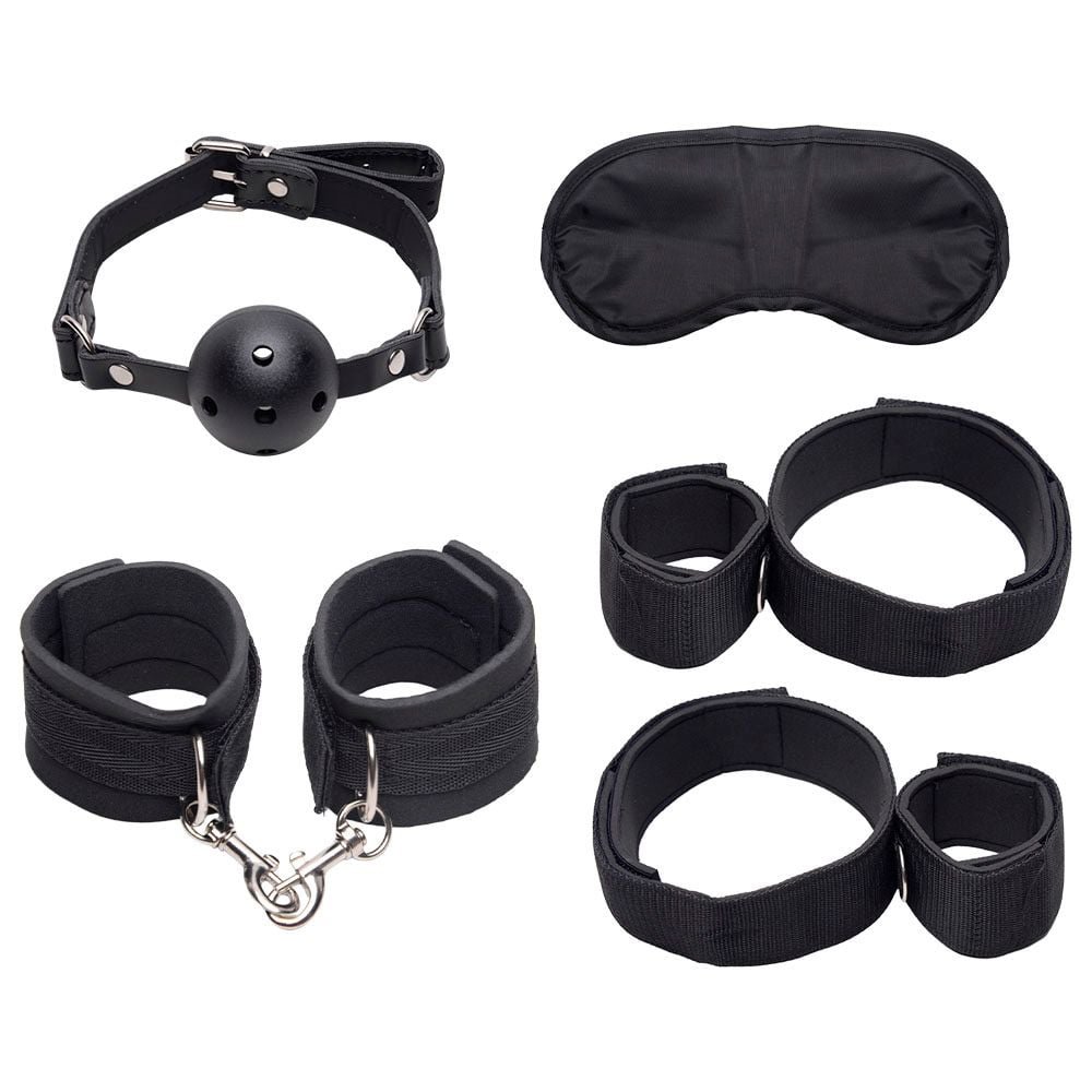 Kit Sado Mordaça Bondage 5 Peças Youvibe Vipmix