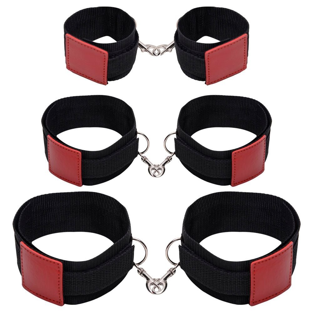 Kit Sado Venda Bondage Com 8 Peças Youvibe Vipmix