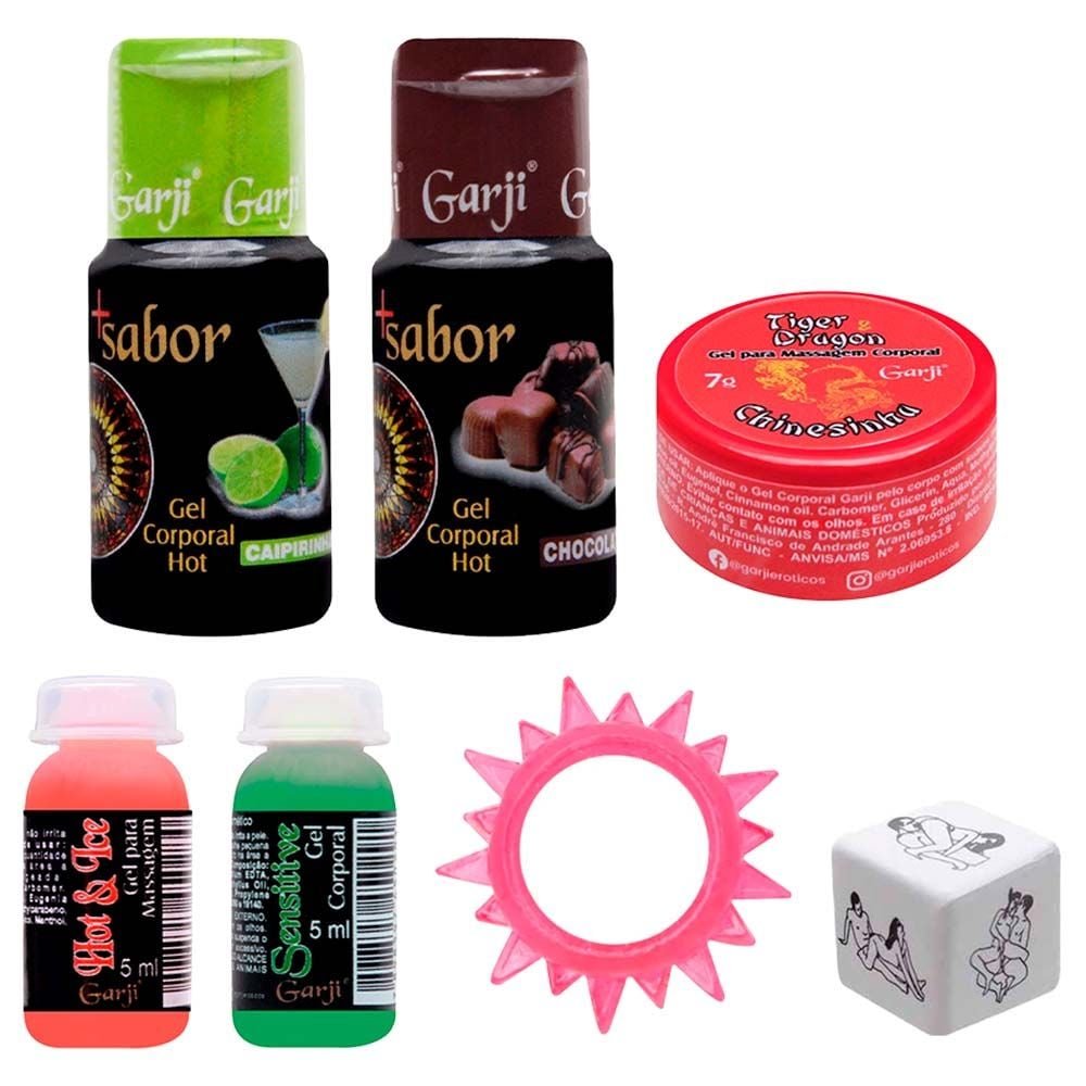 Kit Sensual 1 Completo Garji