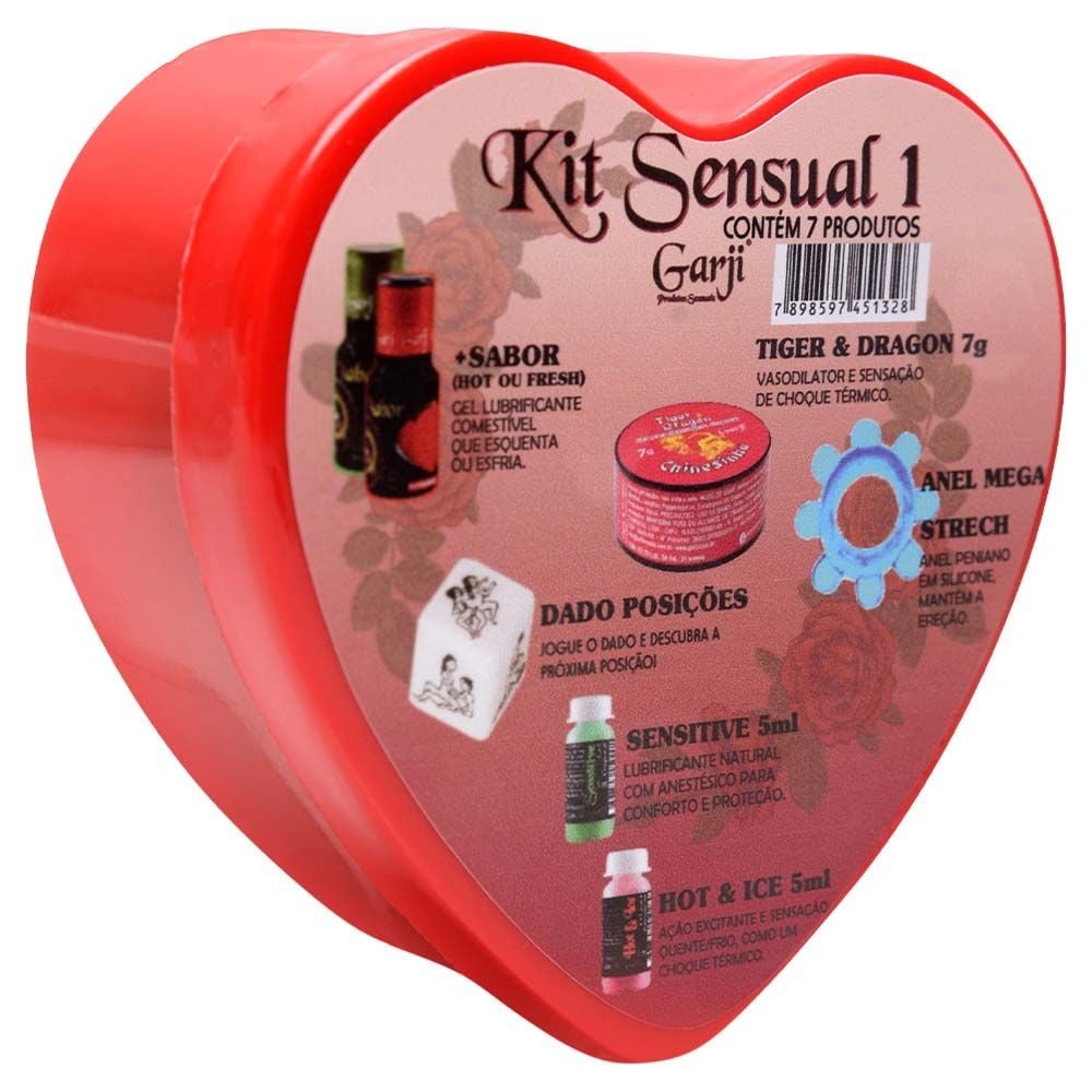 Kit Sensual 1 Completo Garji