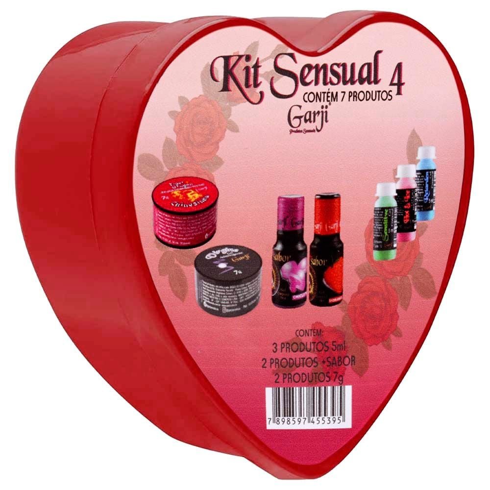 Kit Sensual 4 Completo Garji