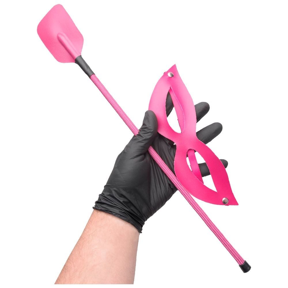 Kit Tiazinha Com Chibata Retangular Dominatrixxx