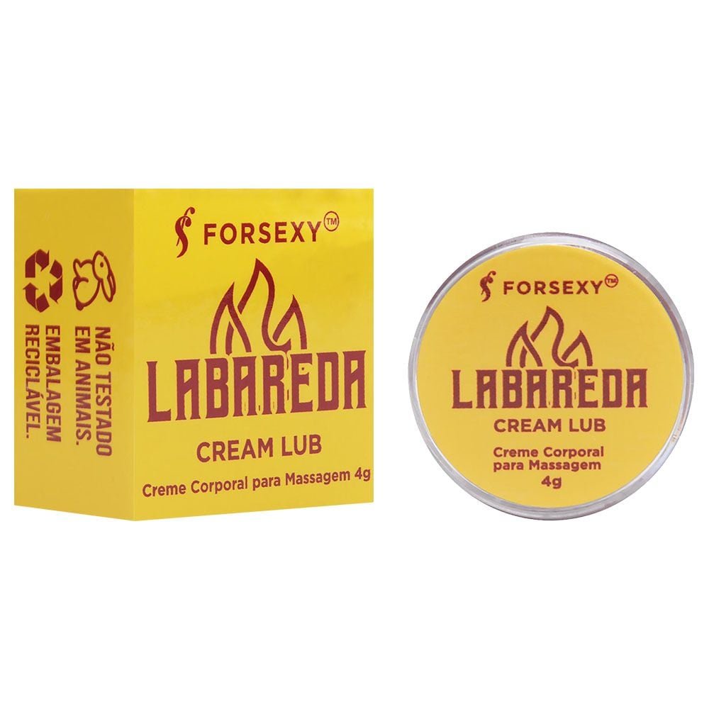 Labareda Cream Lub Gel Esquenta Unissex 4g For Sexy