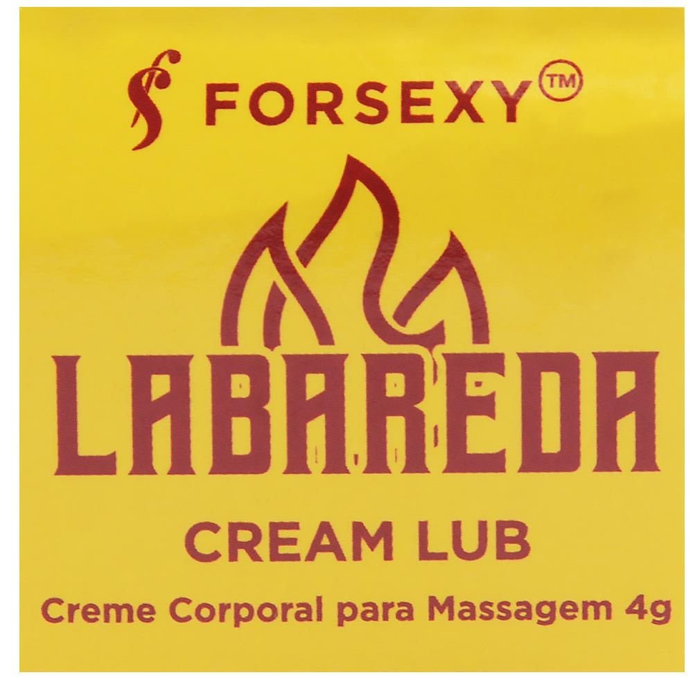 Labareda Cream Lub Gel Esquenta Unissex 4g For Sexy