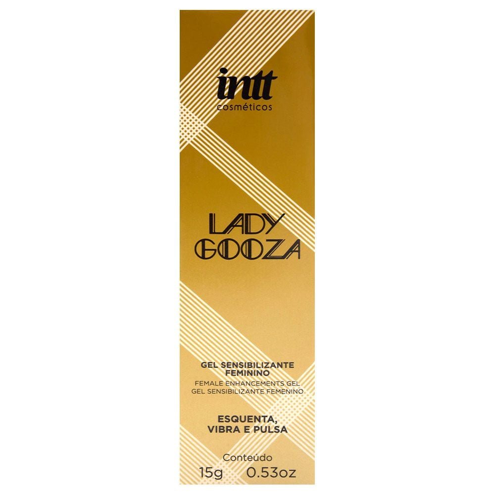 Lady Gooza Excitante Feminino Vibratório 15ml Intt