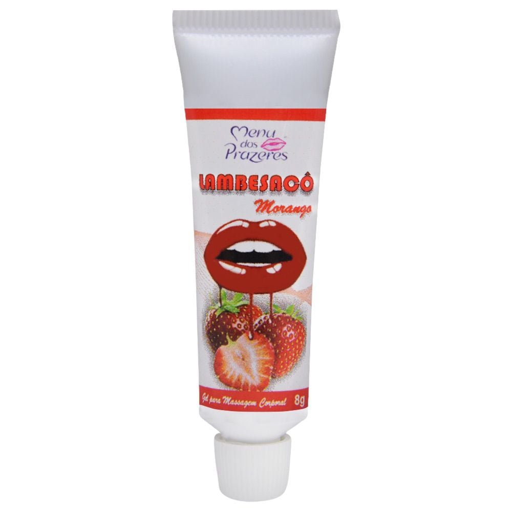 Lambesacô Gel Sexo Oral 8g Menu Dos Prazeres