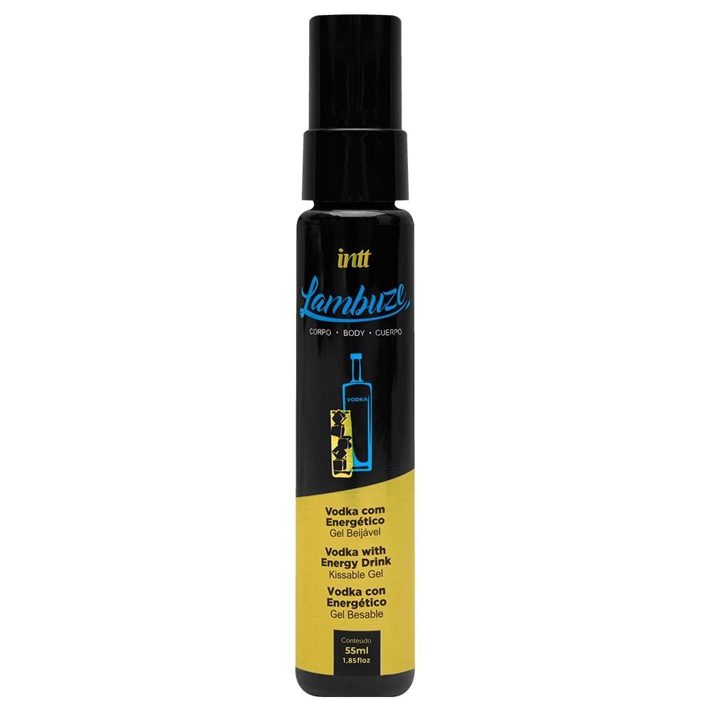 Lambuze Gel Beijável Com Efeito Quente 55ml Intt