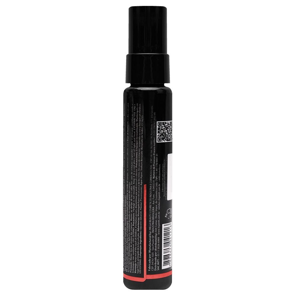 Lambuze Gel Beijável Com Efeito Quente 55ml Intt