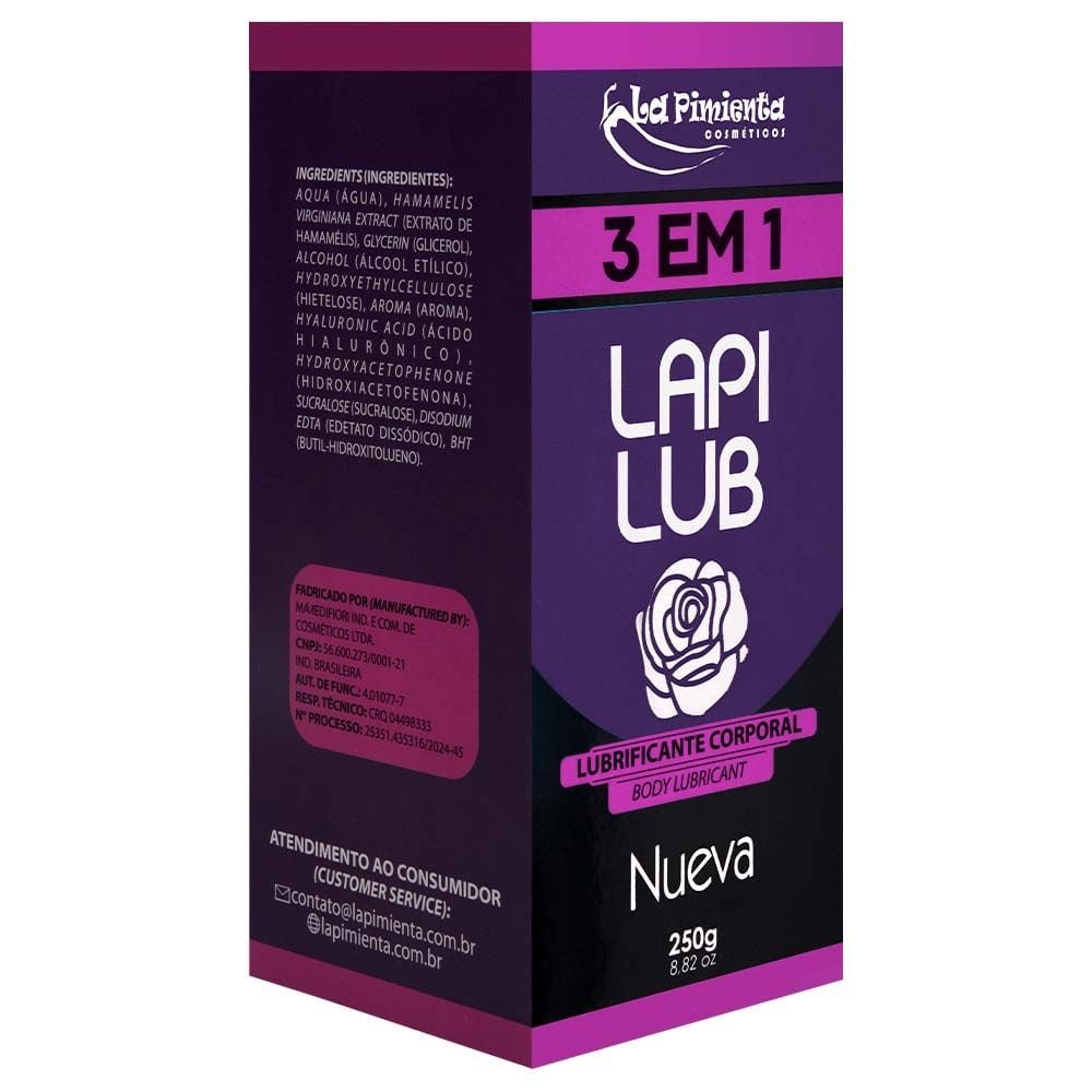 Lapi Lub 3 Em 1 Nueva 250g La Pimienta