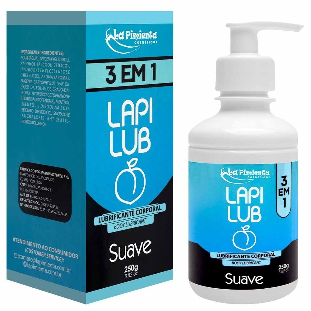Lapi Lub 3 Em 1 Suave 250g La Pimienta