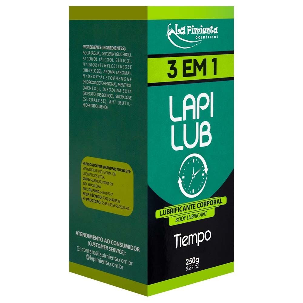 Lapi Lub 3 Em 1 Tiempo 250g La Pimienta